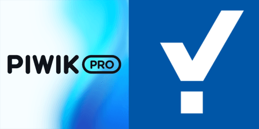 The Piwik Pro and CookieYes logos. A hint for the two CMPs I recommend.